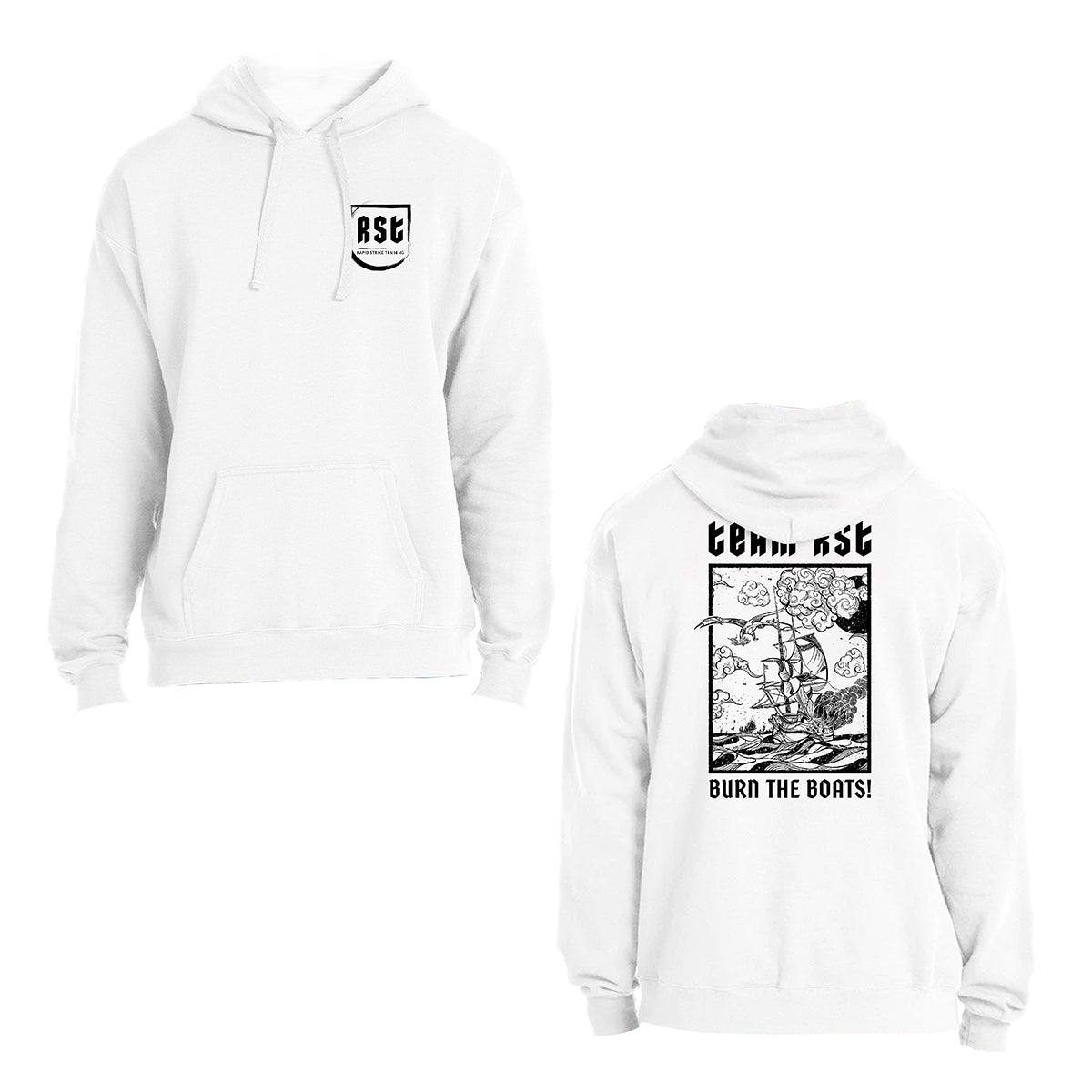 PREMIUM HOODIE - BURN THE BOATS